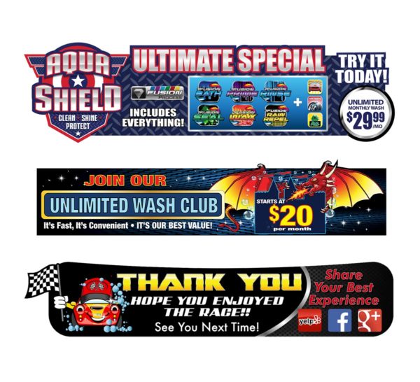 Gate Arm Banner 16"x 74" - Image 3
