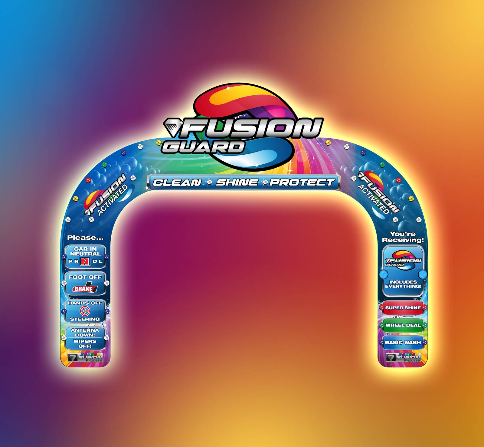 Grand Arch Mr. Foamer Car Wash Equipment