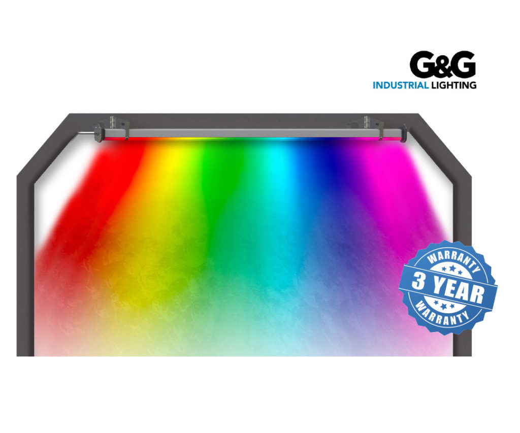 G&G Rainbow MAXX Pro 6ft LED Light Bar Mr. Foamer Car Wash Equipment