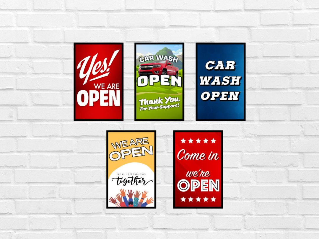 Windmaster Insert Sign 28″x44″ Mr. Foamer Car Wash Equipment